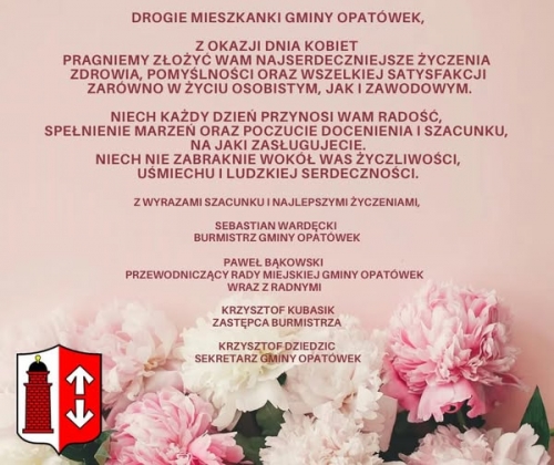 obrazek ��{czenia z okazji Dnia Kobiet wiecej