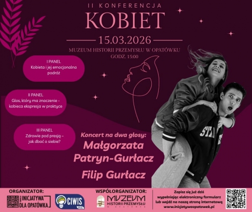 obrazek oswatoie miejsca na II Konferencję Kobiet w Opatówku! wiecej