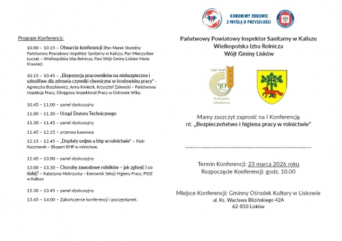 obrazek ssswzenie na konferencję dla rolników i mieszkańców gminy! wiecej