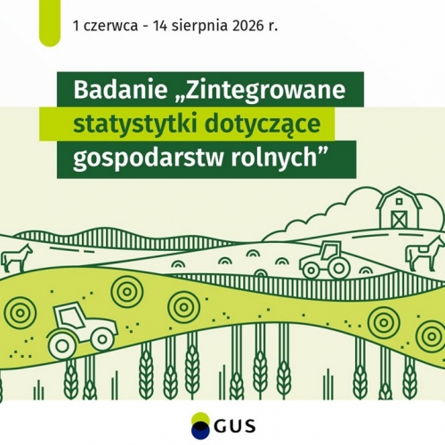 Zdjęcie do aktualności: Rusza wielkie badanie gospodarstw rolnych! wiecej